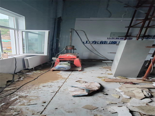 石台地基基础下沉墙体裂缝加固注浆顶升施工